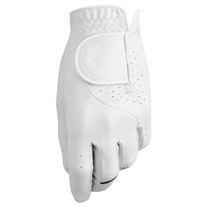 Guantes de golf Stratus Tech premium para hombre, paquete de 2, mano izquierda, cuero genuino, color blanco, talla pequeña para adulto - Product Image 2