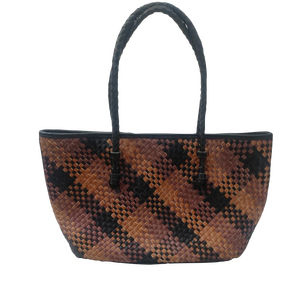 กระเป๋าถือสตรีหนังแท้แบบเปิดปิดแบบพกพากันน้ำ - Product Image 1