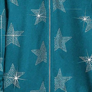 Customizable New Design Rhinestone Hoodies Streetwear Style Winter Cotton Oversized Rhinestone Hoodies Women - Product Image 5