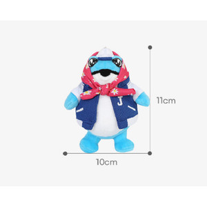 พวงกุญแจตุ๊กตาฮีเตะจินโร กบตั้งได้ - สินค้าแบรนด์โซจูจากเกาหลี - Product Image 6