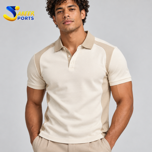 Camiseta Polo Moderna para Hombre, Hecha con Material Cómodo, Ofrece un Ajuste Relajado y una Sensación Suave, Camiseta Polo para Hombre para Uso Diario - Product Image 4