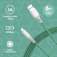 Câble de charge rapide certifié MFI 60W Dragon Skin coloré, boîtier en métal PVC tressé pour iPad iPhone - Batteries externes iOS