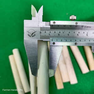 Hueso de búfalo real hecho a mano de 105 mm, rollo sólido, material natural para manualidades a precio económico. - Product Image 4