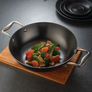 Luxury 22cm Cast Iron Cooking <b>Pot</b> Nitrile Series Non Stick Fry <b>Pan</b> Cookware with Long Lasting Design for Everyday Cooking - Product Image 2