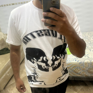 T-shirts pour hommes en jersey 100% coton de haute qualité, taille personnalisée, écologiques, anti-boulochage, lavables en machine, coupe décontractée, grammage lourd - Product Image 6