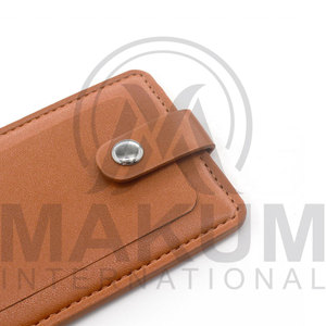 Etiqueta de Equipaje de Cuero Genuino de Alta Calidad MAKUM INTERNATIONAL, Etiqueta de Lujo Suave con Logotipo Personalizado MI.LT.008 - Product Image 4