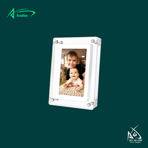 กรอบรูปดิจิตอล Sudex SFL-01 ขนาด 5 นิ้ว รองรับ NFT ความละเอียด 1080P หน้าจอ LCD อะคริลิค แสดงผลวิดีโอ พกพาสะดวก ใช้พลังงานแบตเตอรี่ หน่วยความจำ 4GB - Product Image 6