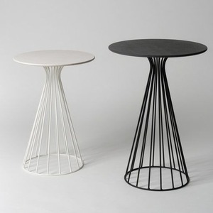 Mesa de Centro Redonda Moderna con Tapa de Mármol y Estructura Metálica, Duradera y Fácil de Limpiar, Diseño Contemporáneo para Muebles de Sala - Product Image 2