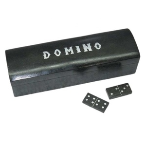 Haute qualité maison décorative artisanat indien article nouveau Design 2025 gros personnalisé bois jeu dominos boîte voyage Domino - Product Image 3