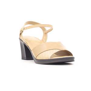 Sandale à talon beige - Product Image 3