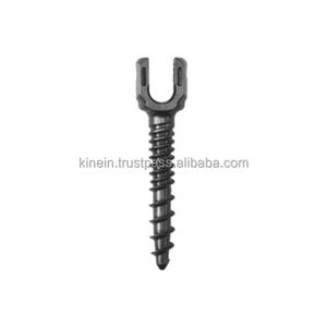 Implante Ortopédico de Tornillo Pedicular Monoaxial de Titanio para Fijación Espinal Dorsolumbar, Sistema de Implante Espinal Rígido - Product Image 1