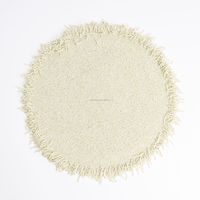 Nouveaux sets de table décoratifs modernes et élégants en tissu floral de créateur, écologiques, sur mesure, design fantaisie
