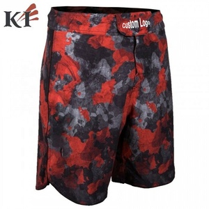 High Quality Breathable Quick Dry Front Logo <b>Men's</b> Mixed Martial Arts <b>Shorts</b> Adult Spandex/Polyester 2026 KEVEN - Product Image 2