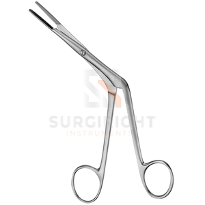 Tijeras Microlaringeales Jako, Hoja de 6 mm, 23.5 cm, Instrumento ORL de Acero para Corte Preciso de Tejido Endolaringeal por SurgiRight - Product Image 2