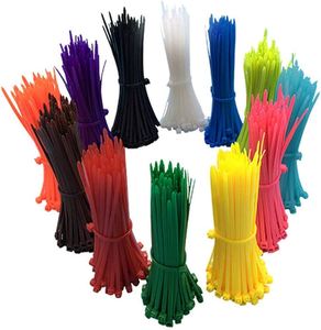 Wholesale Cable Tie Price Eco-friendly Durable Multiple Sizes Nylon Cable Tie Self-locking <b>Plastic</b> Zip Ties <b>Wraps</b> - Product Image 1