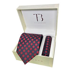 Corbata de Lana con Puntos para Hombre |   Corbata de Invierno Premium, Elegante y Estrecha para Fiestas Formales, Bodas, Negocios y Oficina - Product Image 3