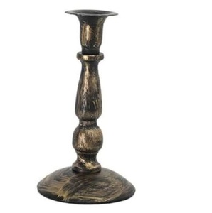 <b>Black</b> Finishing Hand Engraved <b>Candle</b> <b>Stick</b> Stand Wedding & Home Decoration Designer Metal <b>Candle</b> Votive Holder Set of 3 - Product Image 4