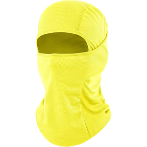 Pasamontañas Unisex Blanco Transpirable Ligero 100% Poliéster de Alta Calidad, Color Sólido, Casual, para Adultos, Paquete de Cuatro - Product Image 5