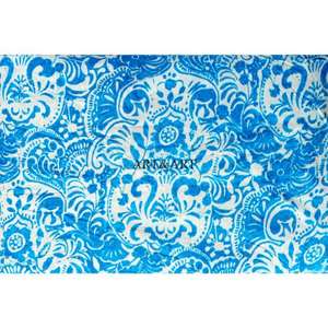 ผ้าฝ้ายพิมพ์ลายด้วยมือ น้ำหนักเบา คุณภาพดีเยี่ยม เหมาะสำหรับทำชุดเดรส ผ้าม่าน ผ้าปูที่นอน และของตกแต่งบ้าน - Product Image 5