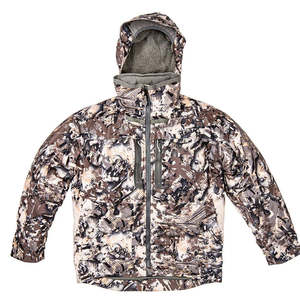 Men's Waterproof <b>Camo</b> Hunting <b>Jacket</b> Outdoor Tactical Windproof Thermal Fleece Hooded Coat for Hiking Camping Fishing Gear - Product Image 1