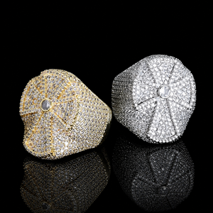 Customized Full <b>Iced</b> Pave Setting Moissanite Diamond Cross Shaped White Gold New Fashionable Man's and Women's Premium Jewelry - Product Image 5