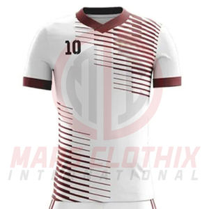 Último Diseño, Nuevo Estilo, Uniforme de Fútbol para Equipo, Conjunto de Camiseta y Pantalones Cortos, Calidad Premium, Color Sólido, en Venta - Product Image 4