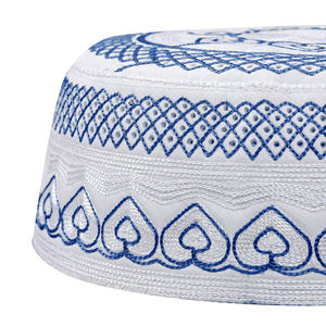 Chapeau de prière ethnique respirant de haute qualité avec logo personnalisé, adapté à toutes les saisons, prix d'usine, vente chaude, OEM/ODM brodé - Product Image 5