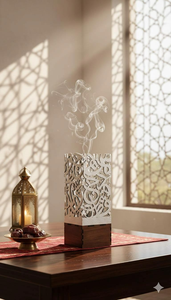 Quemador de Incienso Tradicional de Madera y Acrílico, Quemador de Bakhoor de la Mejor Calidad - Product Image 5