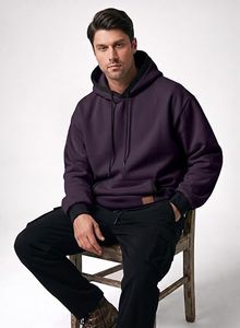 Sudadera con Capucha para Hombre, Invierno, 100% Algodón, Felpa, Gruesa, Ecológica, Secado Rápido, Calidad de Lujo, Corte Regular, Estilo Urbano - Product Image 2