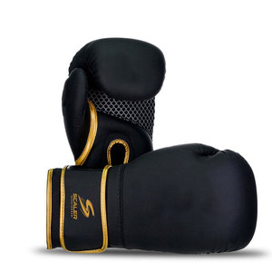 Guantes de Boxeo MMA Más Vendidos, Impermeables, de Cuero, que Absorben la Humedad, con Cierre Ajustable de Gancho y Bucle para Entrenamiento Durante Todo el Día - Superior - Product Image 1