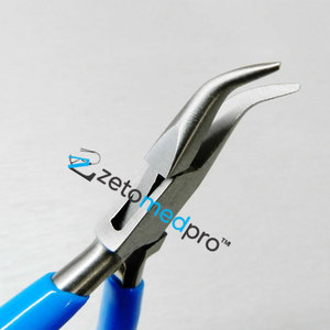 Alicates de Punta Curva de Acero Inoxidable de Alta Calidad de 120 mm, Herramienta para Trabajar con Alambre, para Joyería, Manualidades, Personalizados, ZETOMED PRO DIY - Product Image 4