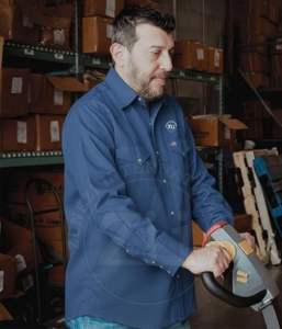 Ropa de Verano Antiestática FR para Hombre, 100% Algodón, Resistente a Desgarros, para Minería y Construcción, Nivel de Protección contra Vapores NFPA2112 NFPA 70E, 300-500C - Product Image 6