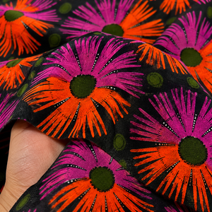 African Wax Print Fabric Eco-Friendly Breathable Ankara Cotton Traditional Tribal Dashiki Kitenge for Textile Dresses - Product Image 3
