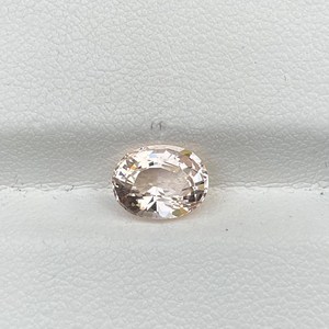 Morganita rosa natural de corte ovalado, piedra preciosa suelta de alta calidad, beryl rosa melocotón para la fabricación de joyas, morganita sin tratar. - Product Image 4