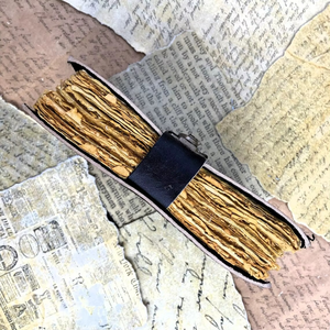 Cuadernos de Cuero con Diseño de Hongo, Hechos a Mano con Acabado Rústico, Libro para Hombres y Mujeres, Páginas de Papel Artesanal de Algodón sin Líneas - Product Image 2