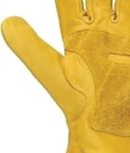 HOLY SIGNS HSI-0018 EN420 Certified Leather <b>Driver</b> Safety <b>Gloves</b> Elastic Wristlet Anti-Impact (Level 3) Fire Proof General - Product Image 2