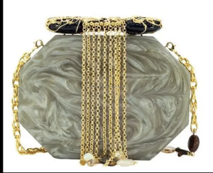 Bolso de Mano de Resina de la Mejor Calidad, Bolso de Mano Tipo Clutch para Mujer - Product Image 5