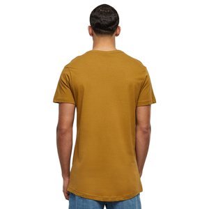 T-shirt homme à manches courtes, col rond, couleur unie, coupe classique, jersey en coton, style décontracté - Product Image 2