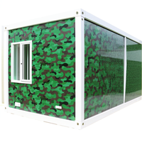Maison préfabriquée en conteneur pliable de 20 pieds et 40 pieds, conception de bureau mobile, maison préfabriquée en conteneur pliable, Chine