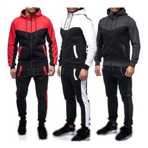 <b>Men</b> Fleece Tracksuit Oem Odm Customized Factory Price Bulk Orders Premium High Quality Warm Comfortable Sportswear Manufacturer - Product Image 6