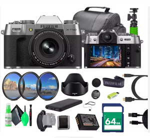 100 % X-T50 Mirrorless Digital <b>Camera</b> XF16-50mmF2.8-4.8 R LM WR Lens Bundle Kit + 64GB Tough UHS-II SDXC <b>Memory</b> <b>Card</b> + Camara Ba - Product Image 4