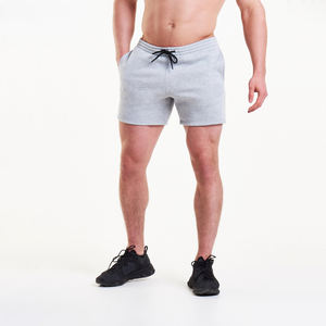 กางเกงขาสั้นผ้าฟลีซผู้ชายสำหรับฤดูร้อน ทนทาน ซับเหงื่อได้ดี 100%  ผ้าฝ้าย  ลายเรียบ  ย้อมสีพื้น  แบบสั่งทำพิเศษ - Product Image 4