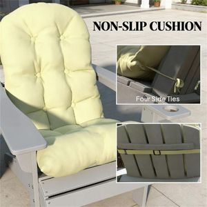 Set di due cuscini per sedie da esterno, solo con cuscinetto antiscivolo - Product Image 3