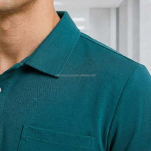 Conjunto de Uniformes Médicos Unisex Color Verde Azulado, de Algodón y Poliéster, para Personal Médico, de Vietnam - Product Image 5