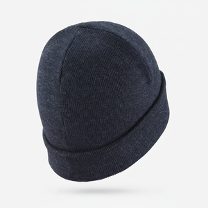 Unisex Solid Color Acrylic Beanie Ribbed Knit Winter Hat Casual <b>Style</b> 56-58CM <b>Head</b> Circumference Adult Size - Product Image 2