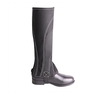 Meilleures ventes : Demi-guêtres d'équitation en cuir avec logo personnalisé, modèle le plus demandé - Product Image 6