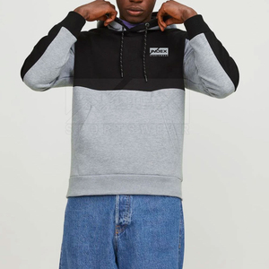 Sudadera con Capucha para Hombre, a la Moda, de Alta Calidad, 100% Algodón Poliéster, Invierno, Diseño Sólido, Impresión Serigráfica, MOQ Bajo - Product Image 4