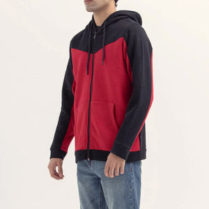 Sweat-shirts à fermeture éclair pour hommes, prix de gros OEM, confortables, décontractés, haute qualité, prix abordable, pour adultes. - Product Image 3