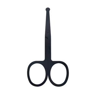 Juego de tijeras de manicura de acero inoxidable con cuchillas rectas afiladas y mango redondo para el cuidado de las uñas de adultos, estilo sencillo - Product Image 4