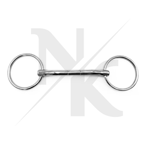 Bocado de Acero Inoxidable de Alta Calidad con Anillo Suelto y Doble Articulación Premium para Caballos, Equipo Ecuestre para Jinetes Profesionales - Product Image 3